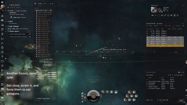 EVE Online - Nereus Vs Gatecamps