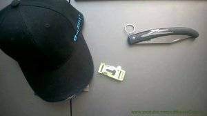 Cold Steel Eland и фильм от Cold Steel. Кепка-фонарик, Застежка-огниво, нож-карточка