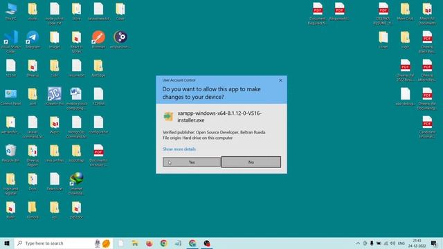 How to Install XAMPP Server on Windows 10 | XAMPP Step by Step Setup | 2023