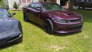 Beautiful 2017 Dodge Charger 5.7 Hemi on 24s build progress. Former New York state trooper car
