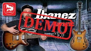 Полуакустика IBANEZ AS73-TBC - демонстрация звучания