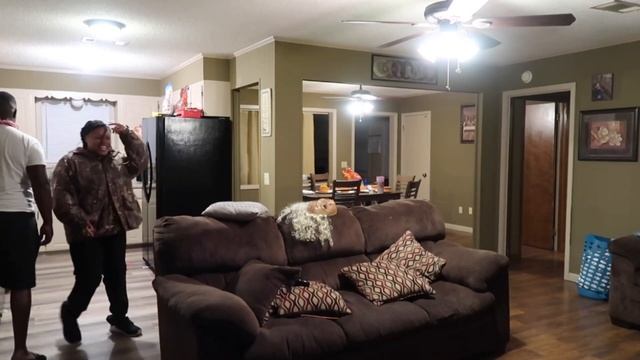 Scary Mask Prank On Husband *HILARIOUS REACTION* смотреть онлайн