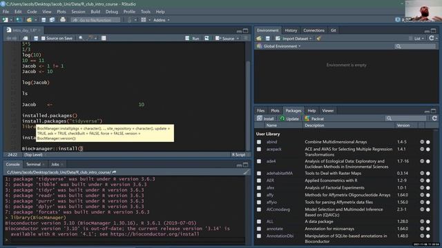 Intro to R and Rstudio - 2021 (Jacob Westaway) смотреть онлайн