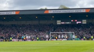 THE MOMENT PLYMOUTH WON LEAGUE 1 *Port Vale 1-3 Plymouth*