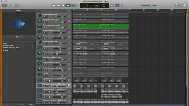 My Best Progressive House Drop in Garageband PC смотреть онлайн