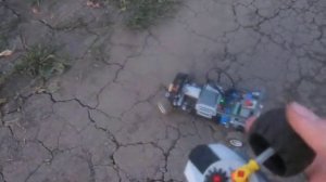 Лего техник самоделка машина с ду.