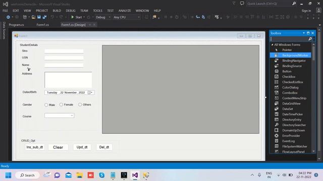 Window Form Application using C# part-1 смотреть онлайн