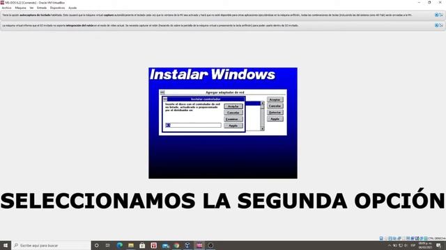 Instalando Windows 3.11 en MS-DOS смотреть онлайн