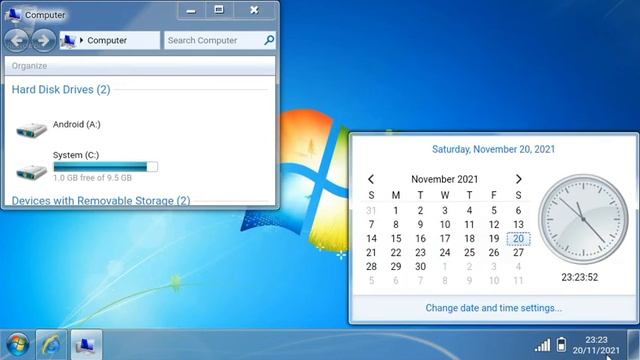 opening window 7 simulator