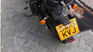 2016 HARLEY-DAVIDSON DYNA LOW RIDER S SISSY BAR & DUAL SEAT @ WCHD, Glasgow, Scotland