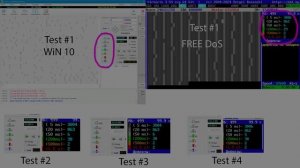 Viktoria 5.37(Win 10 mode) vs. 3.54(Dos mode)