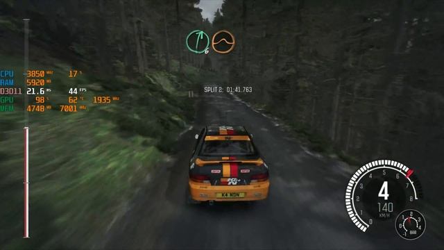 Dirt Rally RTX 2070 Super Palit Game Rock Benchmark Ryzen 2600 2160p 4K смотреть онлайн