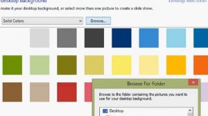 Changing Wallpaper Of Desktop in Windows 8