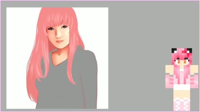 😍 Kawaii~Chan in REAL LIFE!? ❤ Aphmau MyStreet Art Challenge смотреть онлайн