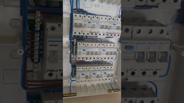 Предварительная сборка электрического распределительного щитка