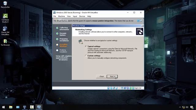 How to install Windows Server 2003 to Virtual Lab смотреть онлайн
