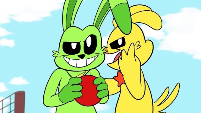 Smiling Critters Cartoon Animation
