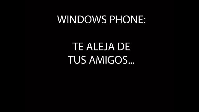 PROBLEMAS CON WINDOWS PHONE: PIERDES AMIGOS смотреть онлайн
