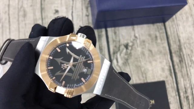 MASERATI Potenza Black Dial Men's Watch R8851108014 смотреть онлайн