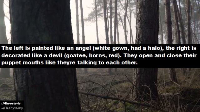 I Looked Up to the Window to See Two Brown Paper Bag Hand Puppets | True Paranormal Stories