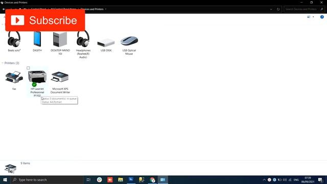 How to Print a Test Page in Windows 10 | HP P 1100 смотреть онлайн
