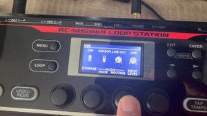 How to connect Loop station BOSS RC 505 MK II on Logic Pro