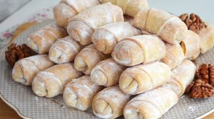 Рулетики с ореховой начинкой