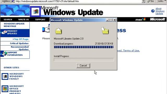 Windows Update on Windows Millenium is back! смотреть онлайн