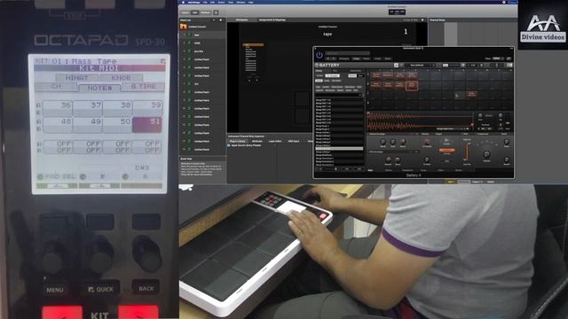 MainStage in Pad’s ||Roland Spd 30||తెలుగు లో . смотреть онлайн