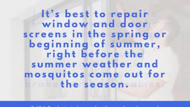 How Homeowners Can Get Window & Door Screens Ready for Summer смотреть онлайн