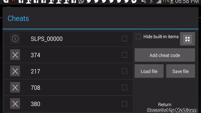 Poner códigos psx1 android  Yugioh FM