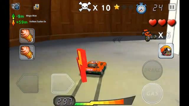 Re-volt 2: Multiplayer Stage 225 Reverse (Hard) 3 Stars смотреть онлайн