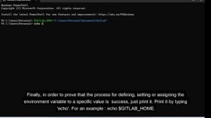 How to Set Temporary Environment Variable using Power Shell in Microsoft Windows #shell #windows