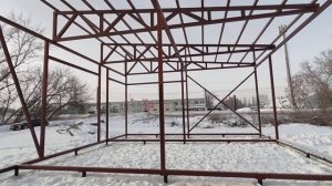 Автомойка из сэндвич панелей