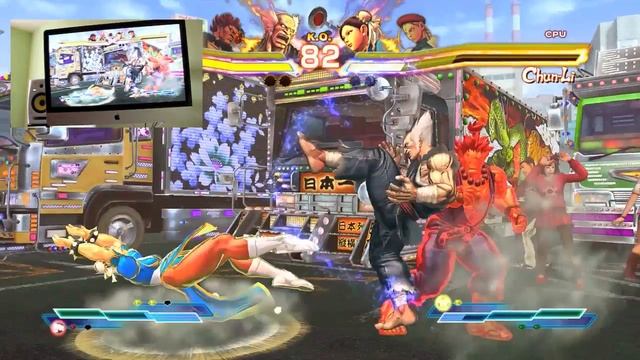 Street Fighter X Tekken iMac Game Footage смотреть онлайн