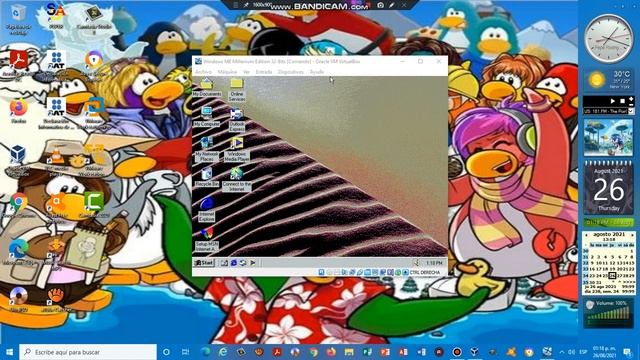 Windows ME Millenium Edition VirtualBOX смотреть онлайн