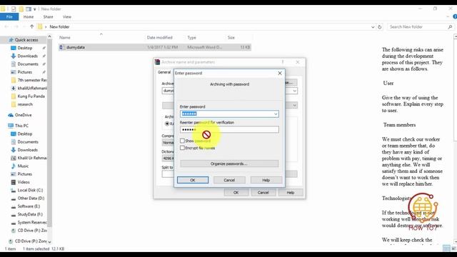Part1  How to Lock a folder with password on window 7,8,8 1 and 10 смотреть онлайн