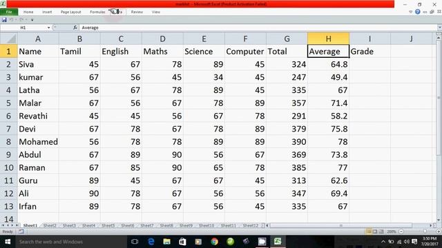 How to learn Filter command in Microsoft Excel