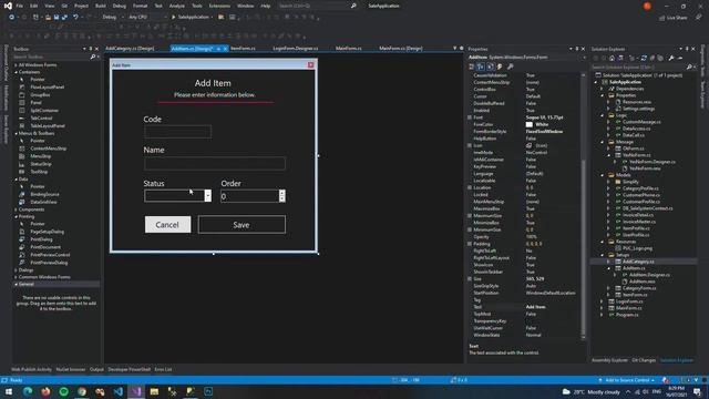Session 11: User Control Windows Form. (Part 1) смотреть онлайн