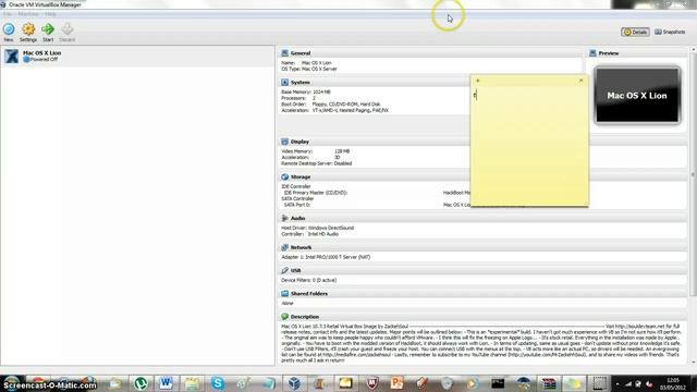How to run Mac OS X Lion 10.7.3 on Windows смотреть онлайн