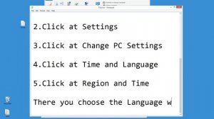 Changing the main language of your windows 8 operating system and adding language packs