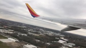 Southwest Airlines, 737-700, takeoff from Houston - Hobby (HD)