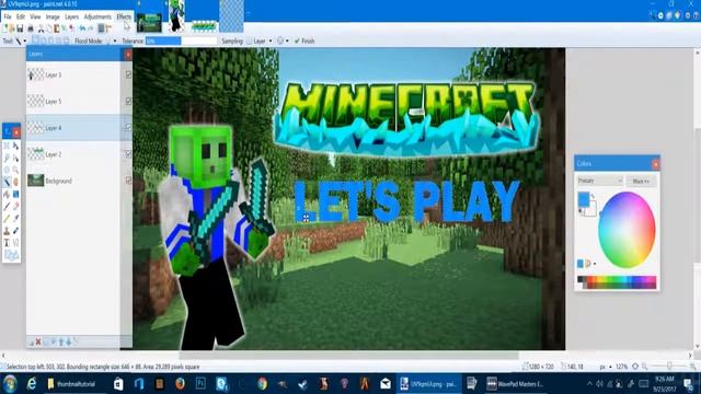 HOW TO MAKE GOOD THUMBNAILS IN PAINT.NET | Paint.NET Tutorial | GFX | NO Photoshop смотреть онлайн