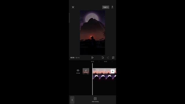 Instagram Trending Mountain Sky Png Reels Video Editing | Moon Png | Trending reels video editing