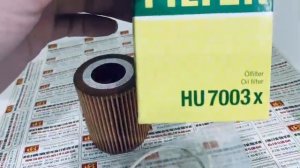 Lọc dầu nhớt BMW 320i, Mann Filter HU 7003 x