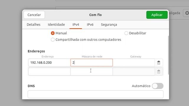 Desafios do Zabbix - #9a (Atribuindo um endereço IP estático no Ubuntu) - Interface gráfica смотреть онлайн