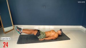 Easy abdominal exercises without crunches 10 minutes a day