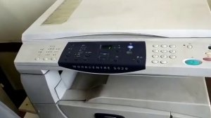 بدون حبر شغل ماكينة تصوير XEROX 5020 وفك شفرة توقف الماكينه