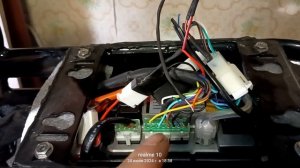 Kugoo kirin v3 pro+ переделка стоп сигнала на низковольтовое реле.