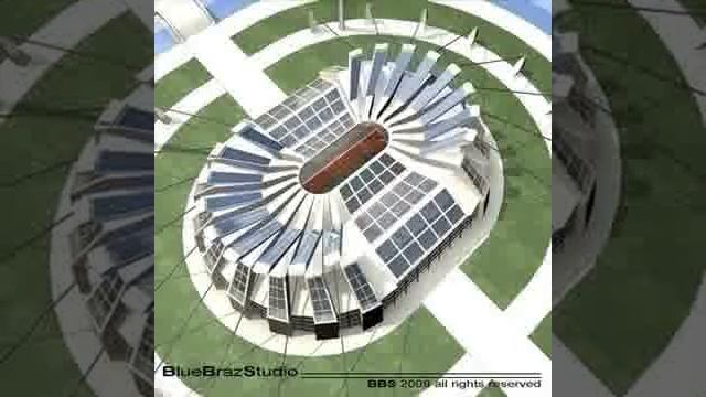 3D Model Athletic Stadium Review смотреть онлайн